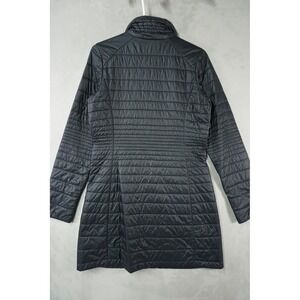 Patagonia Womens Nano Puff Parka Medium Black Quilted Puffer Lightweight Jacket